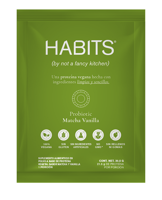 16 Protein Sachets – Probiotic Matcha Vanilla