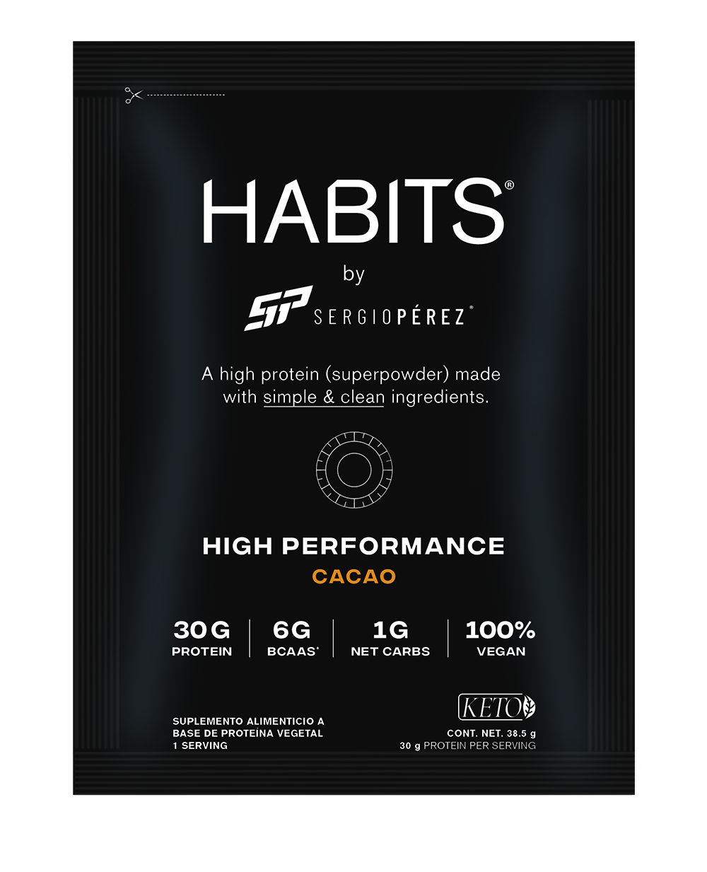 Protein Sachets Cacao High Performance