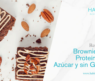 Brownies de Proteína sin Azúcar y sin Gluten