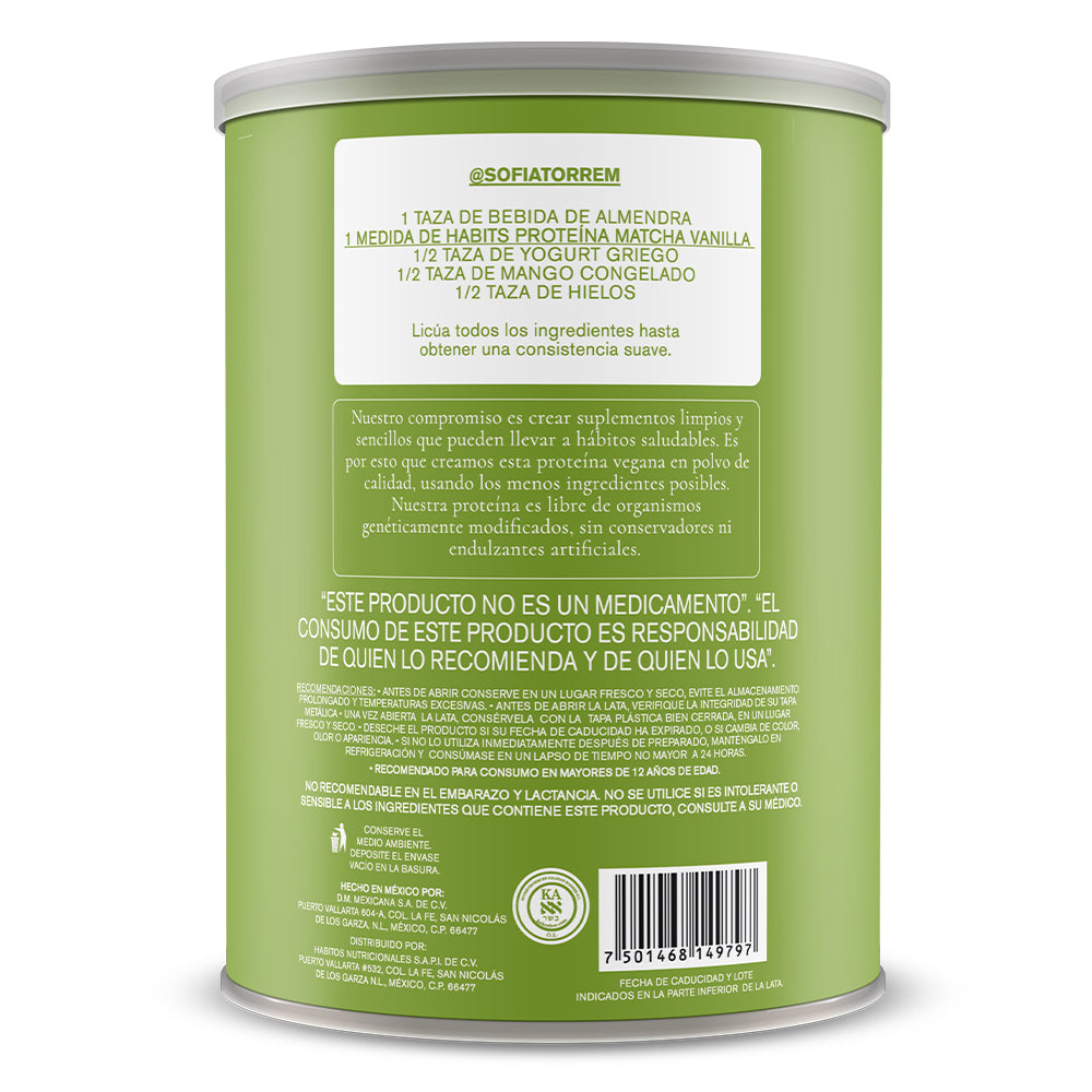 Protein Probiotic Matcha Vanilla -  488g