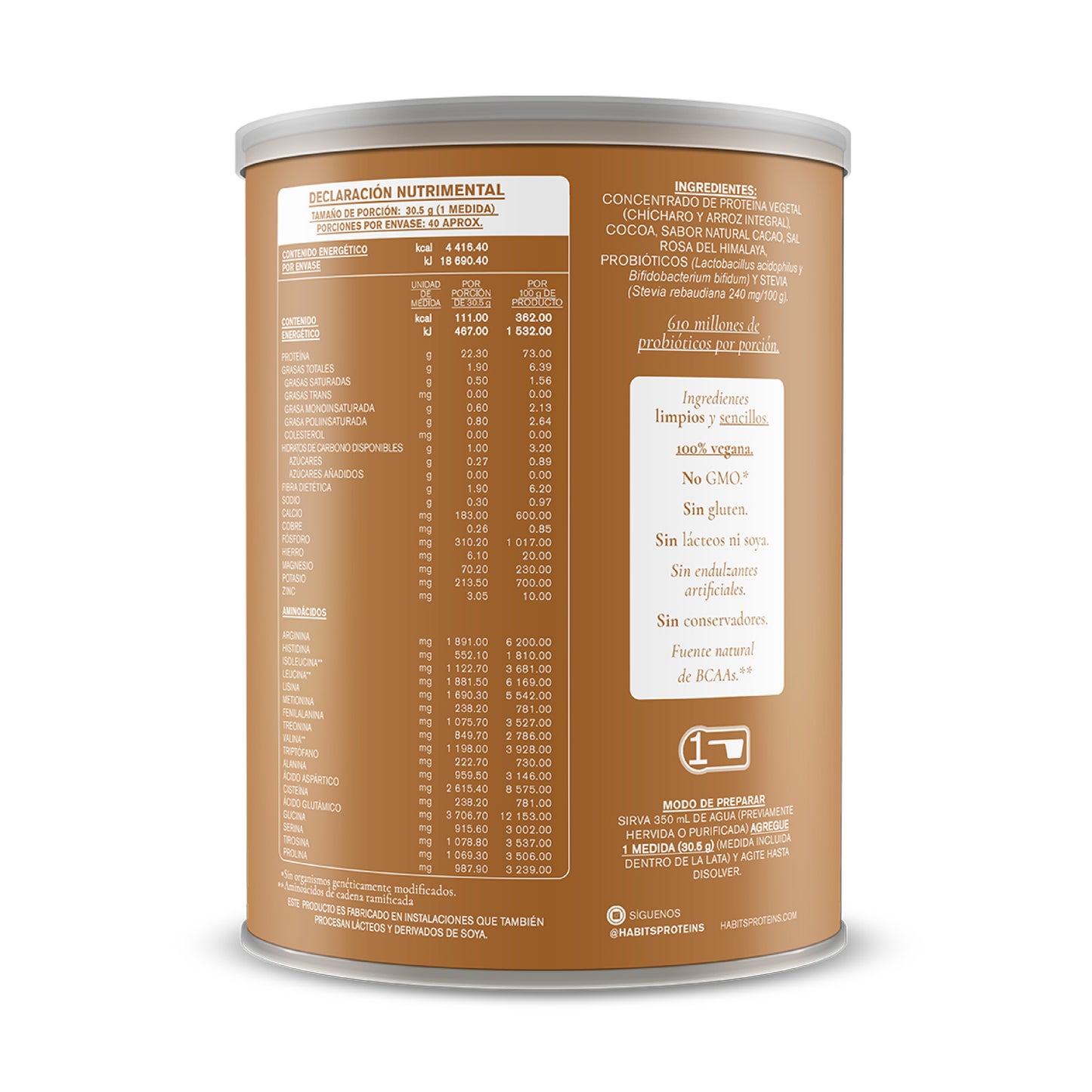 Protein Probiotic Cacao - 1220g