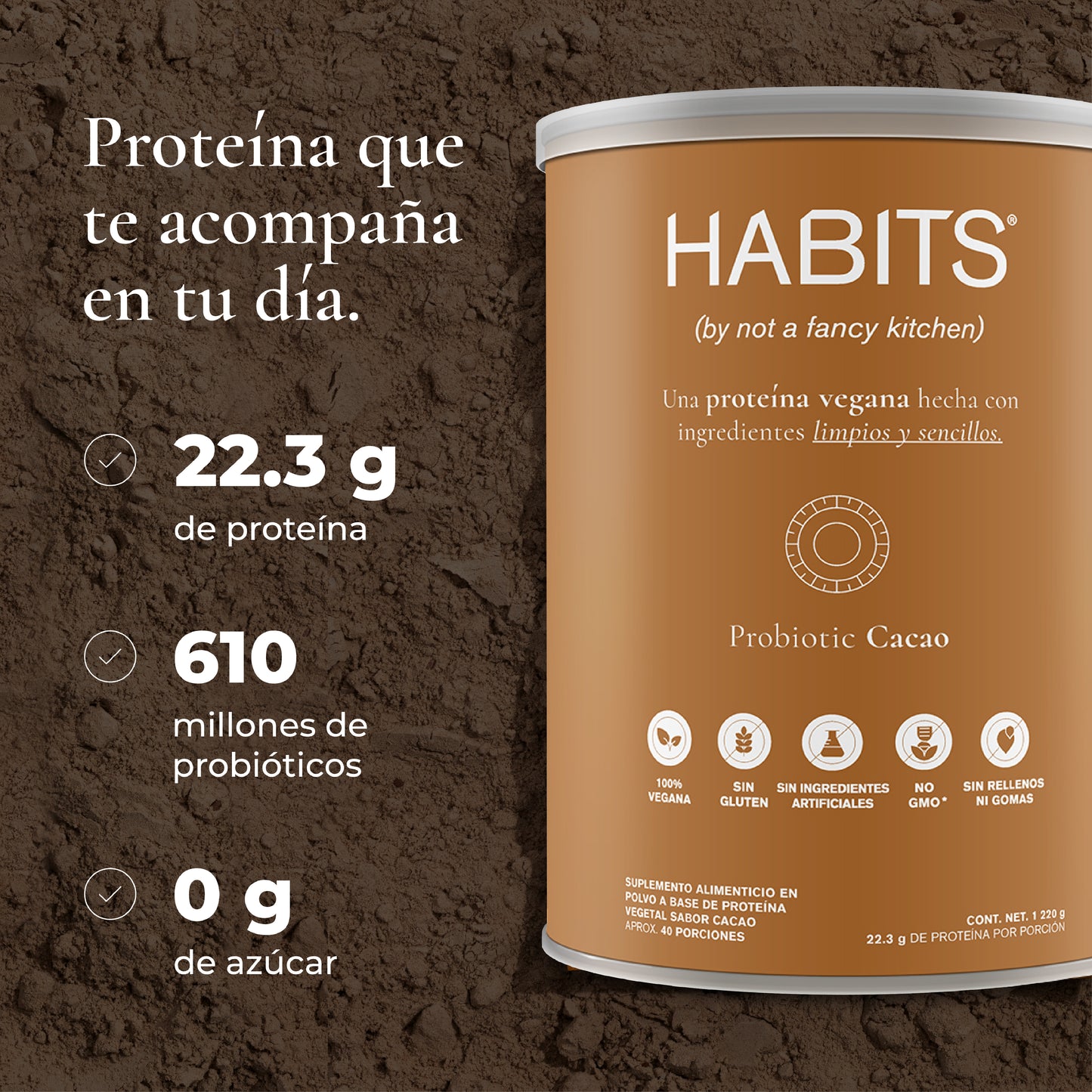 Protein Probiotic Cacao - 1220g