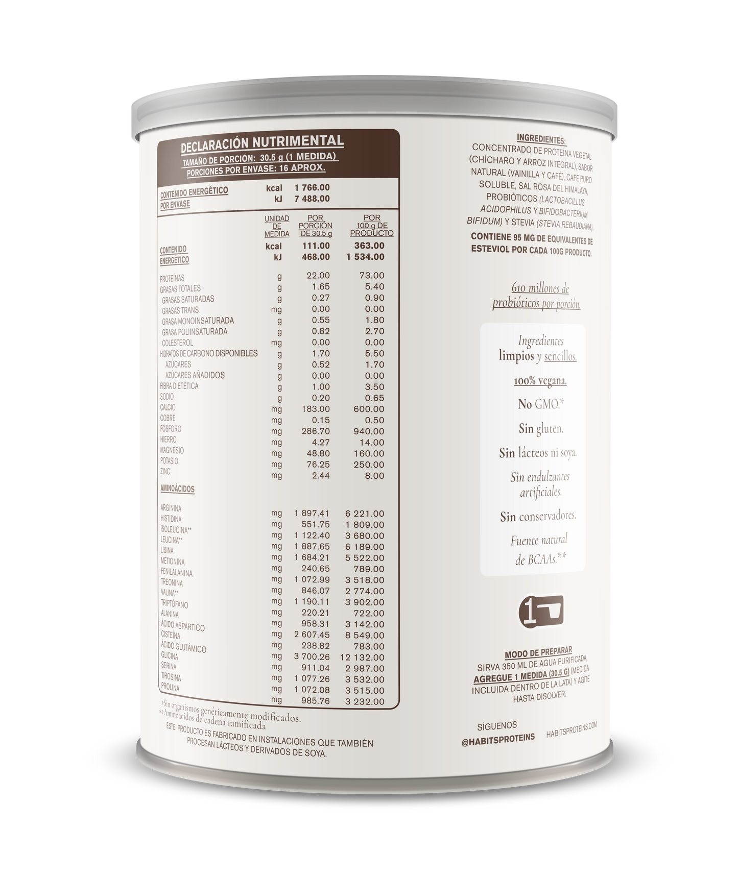 NEW FLAVOR Protein Probiotic Macchiato - 488g