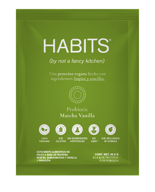 Protein Sachets Probiotic Matcha Vanilla