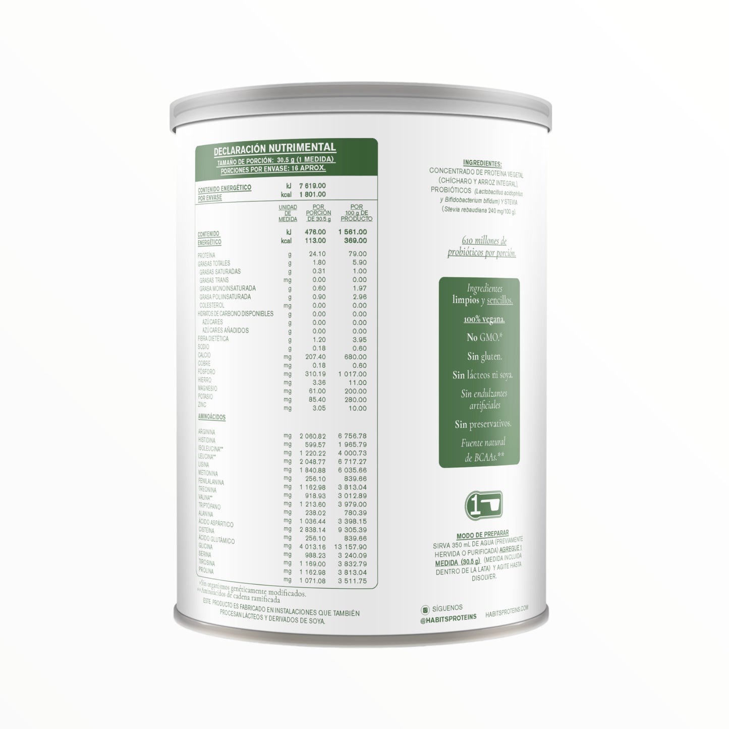 Protein Natural Probiotic - 488g